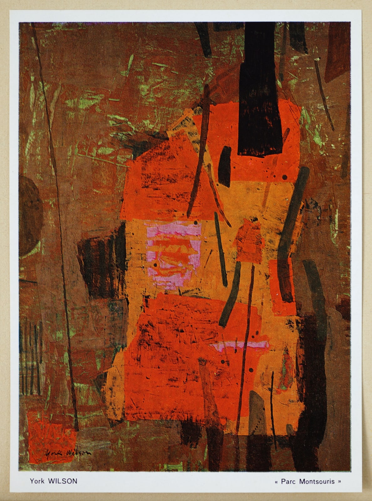 York Wilson, Parc Montsouris, c 1970