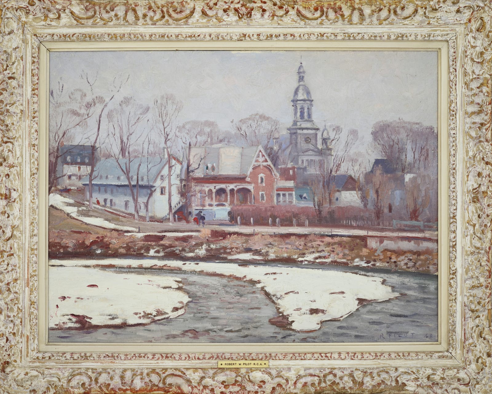 Robert Pilot, The First Snow, Terrebonne, 1948