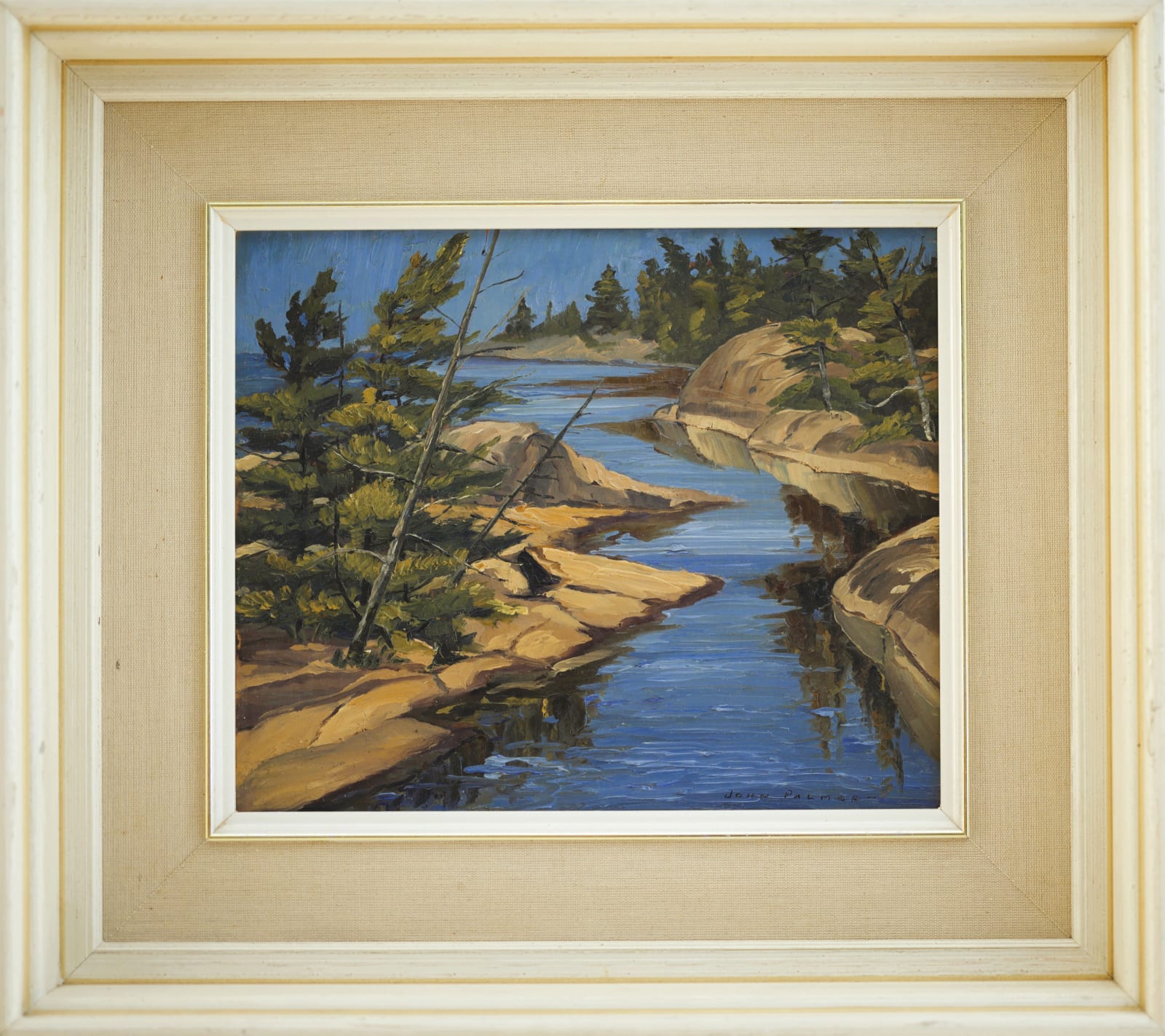 John Angus Palmer, Late Autumn Light, Pointe au Baril, 1972