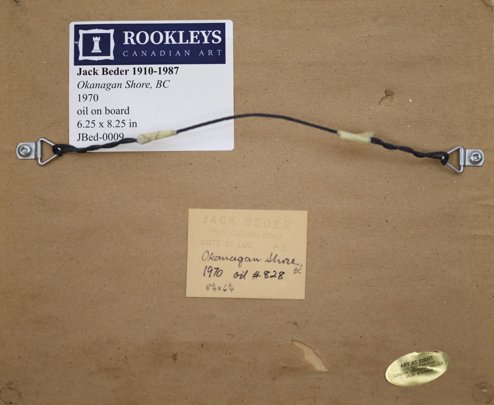 Jack Beder, Okanagan Shore, BC, 1970