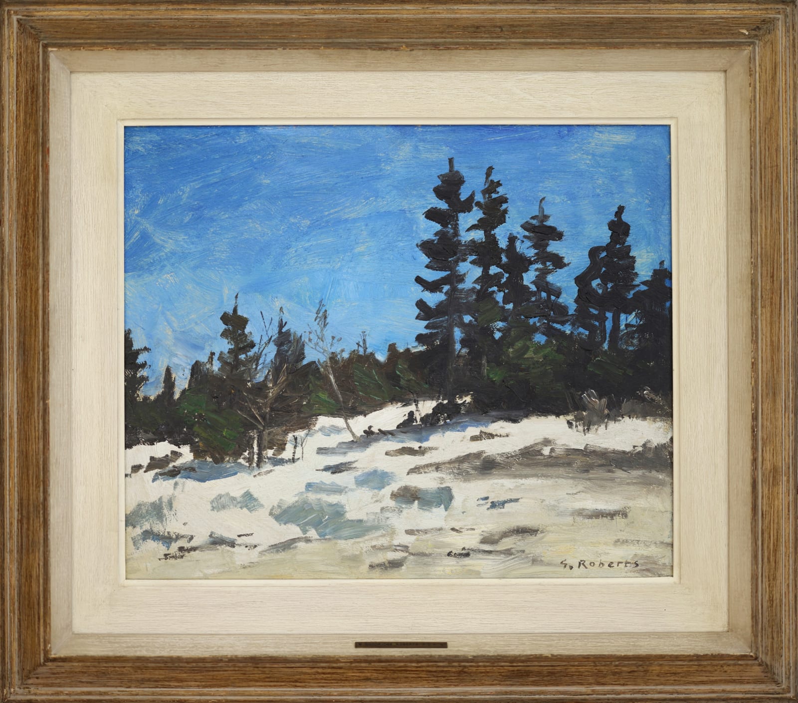 Goodridge Roberts, Brilliant Winter Day - New Brunswick, c 1960