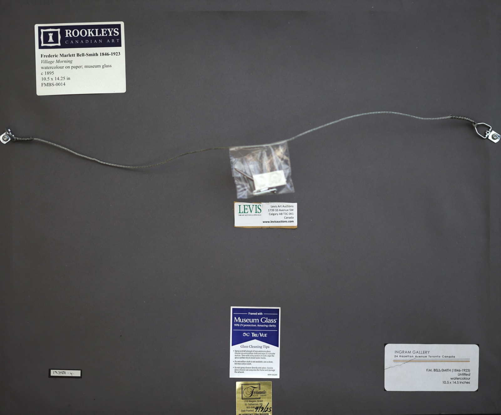 Frederic Marlett Bell-Smith, Village Morning, c 1895