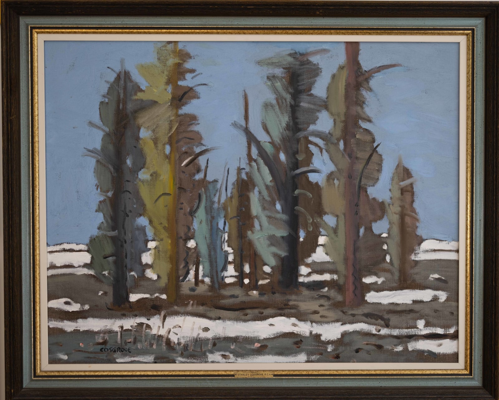 Stanley Cosgrove, Winter, c 1970