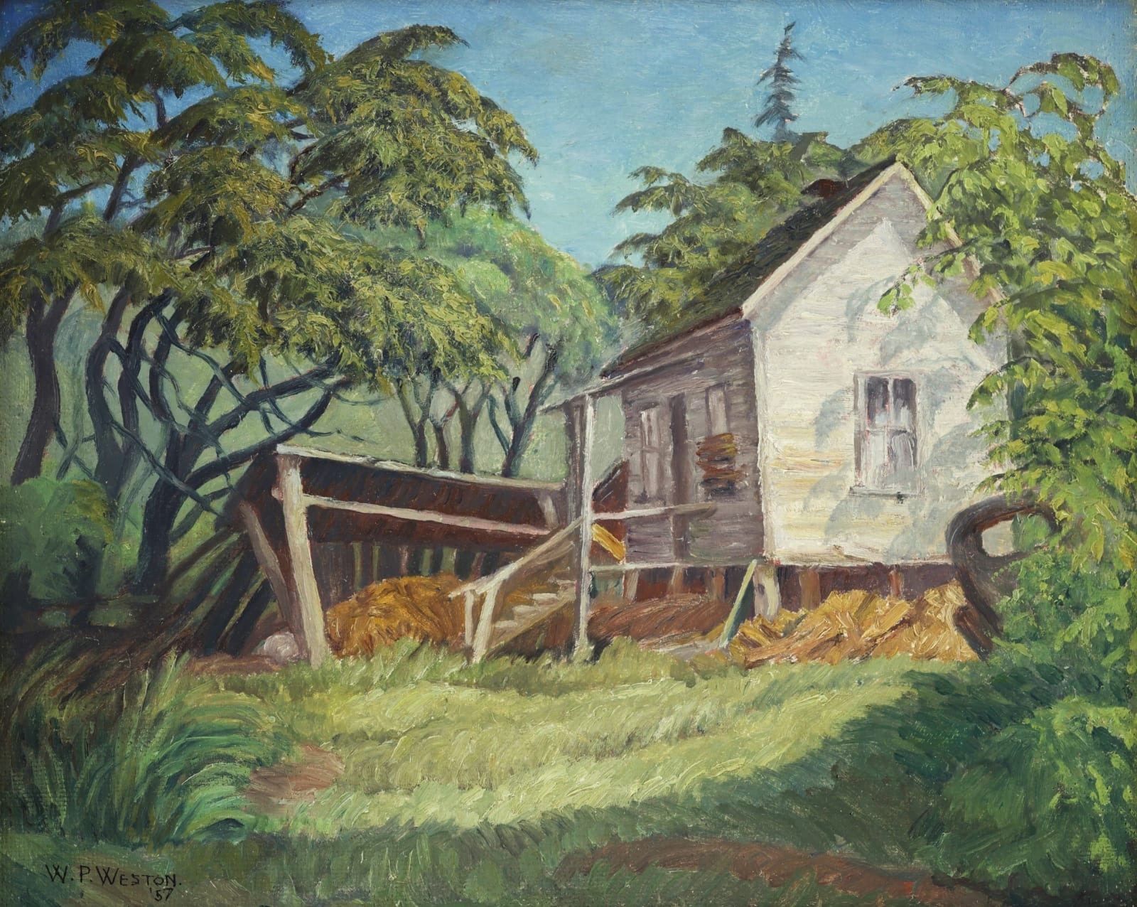 William Percy Weston, Capilano Reservation, 1957