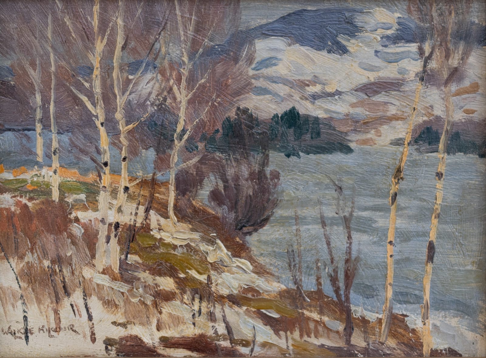 Wilkie Kilgour, Snow, 1928