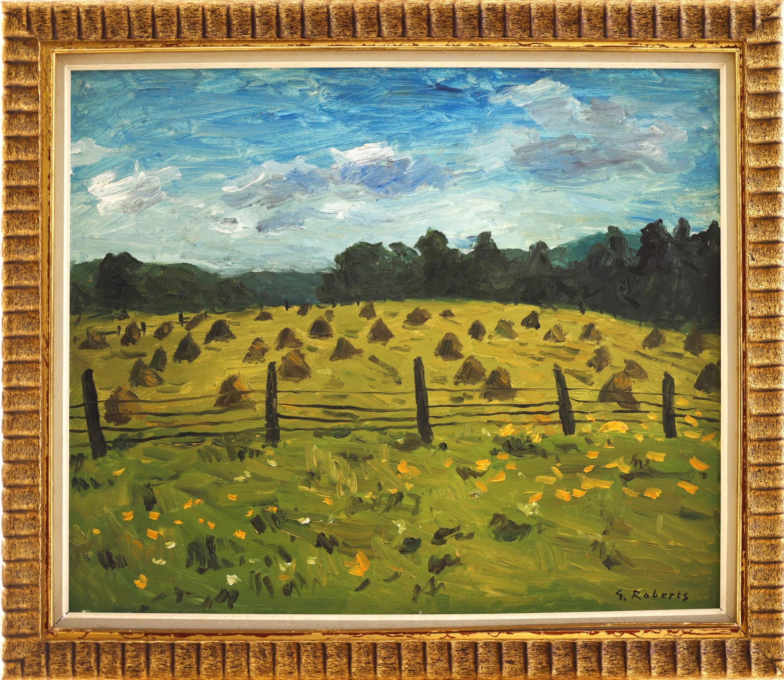 Goodridge Roberts, Oatfield, Summer Day, 1965