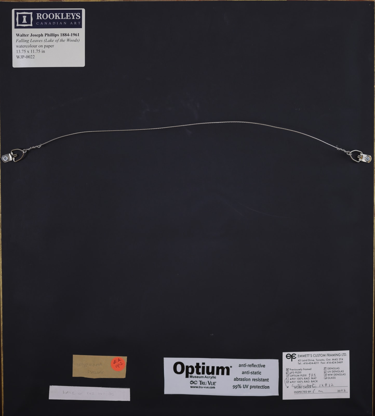 Walter Joseph Phillips, Falling Leaves (Lake of the Woods)