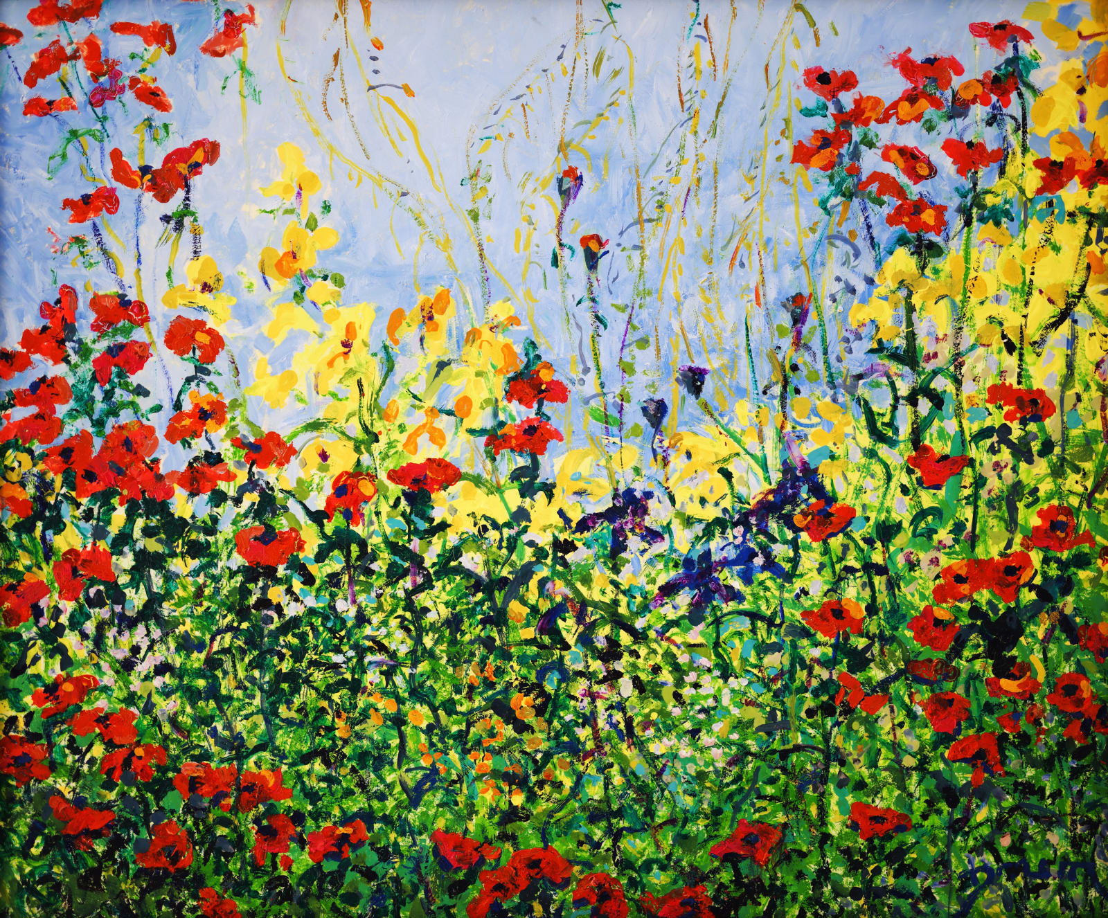 David Drum, Spring Wildflowers, 1999