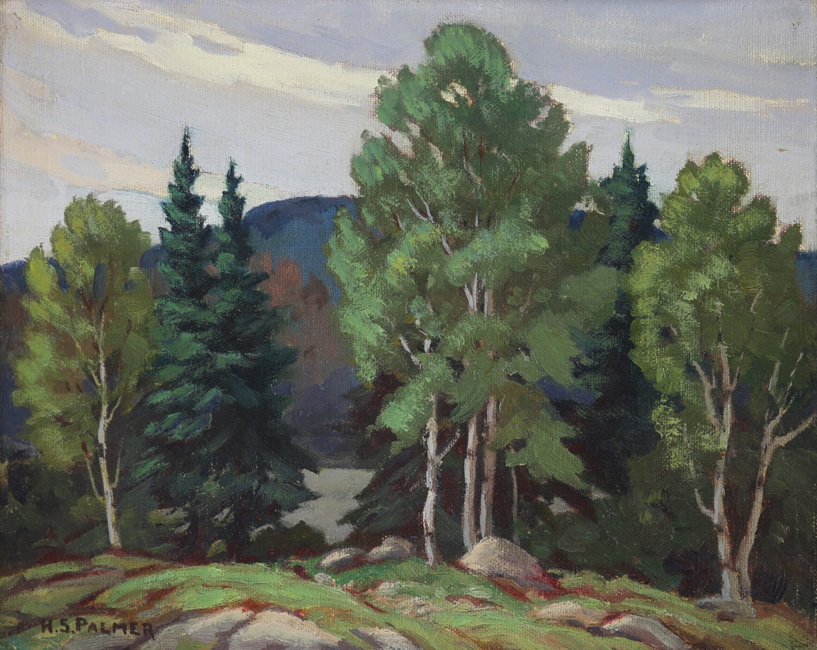 Herbert Sidney Palmer, Path to Long Lake, Haliburton