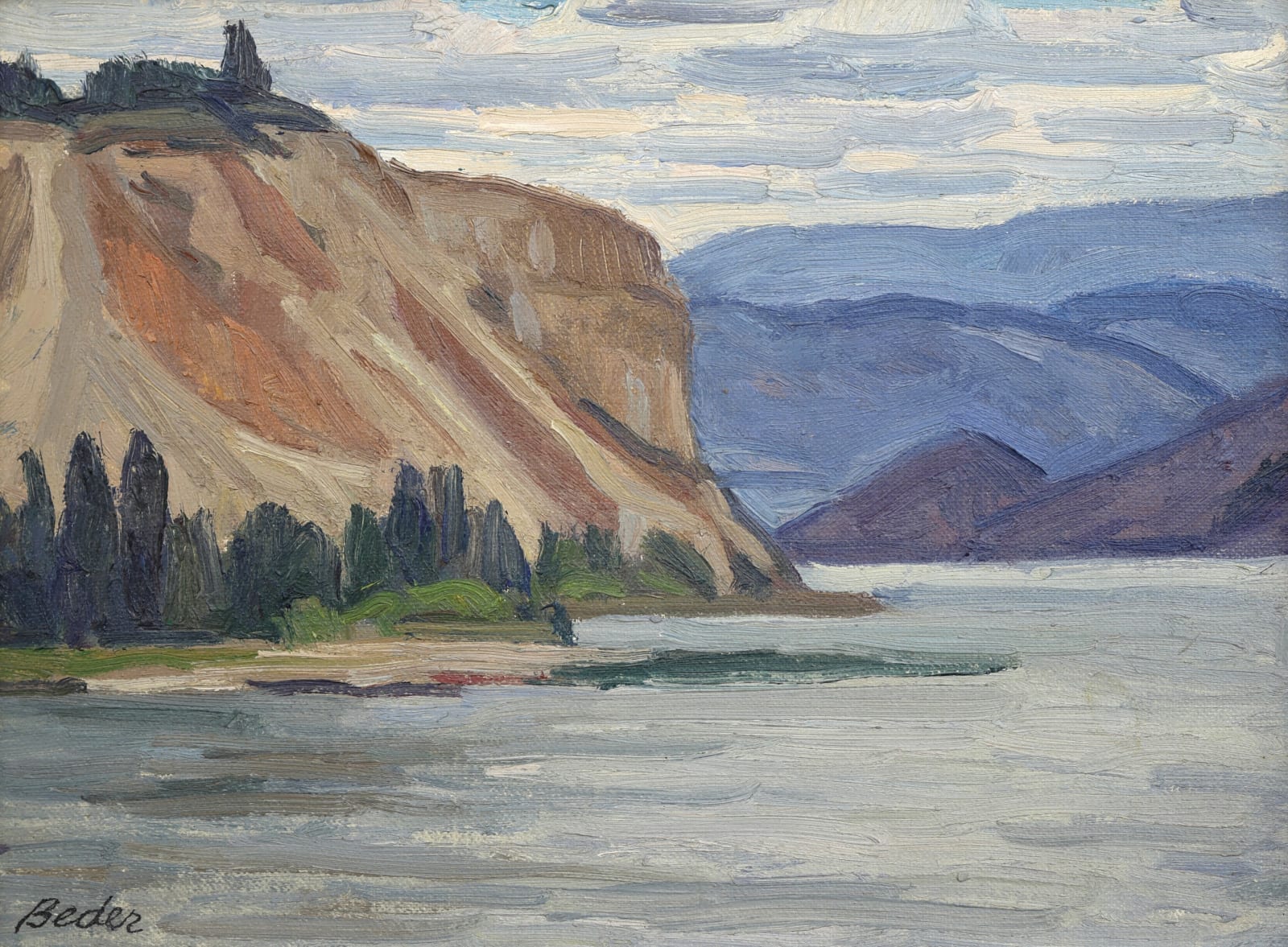 Jack Beder, Okanagan Shore, BC, 1970