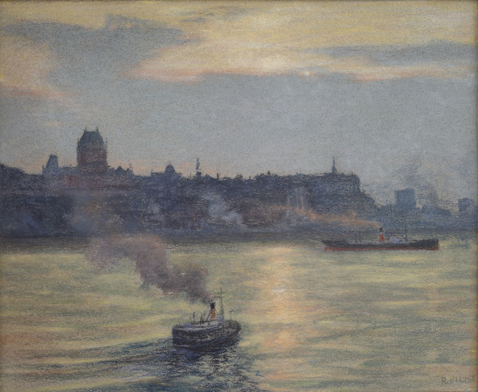 Robert Pilot, Quebec Citadel and Ferry, c 1930