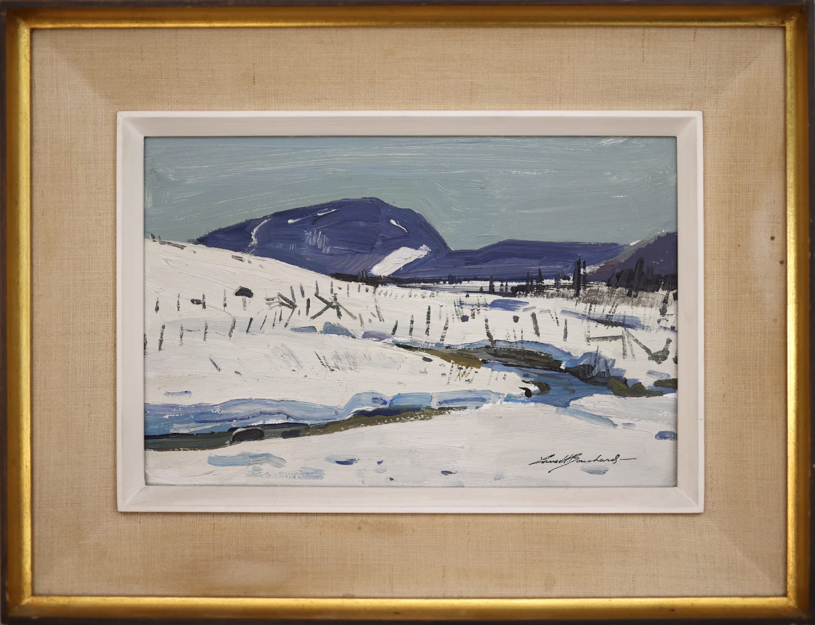 Lorne Bouchard, Spring Creek, St. Fereole, P.Q., 1966