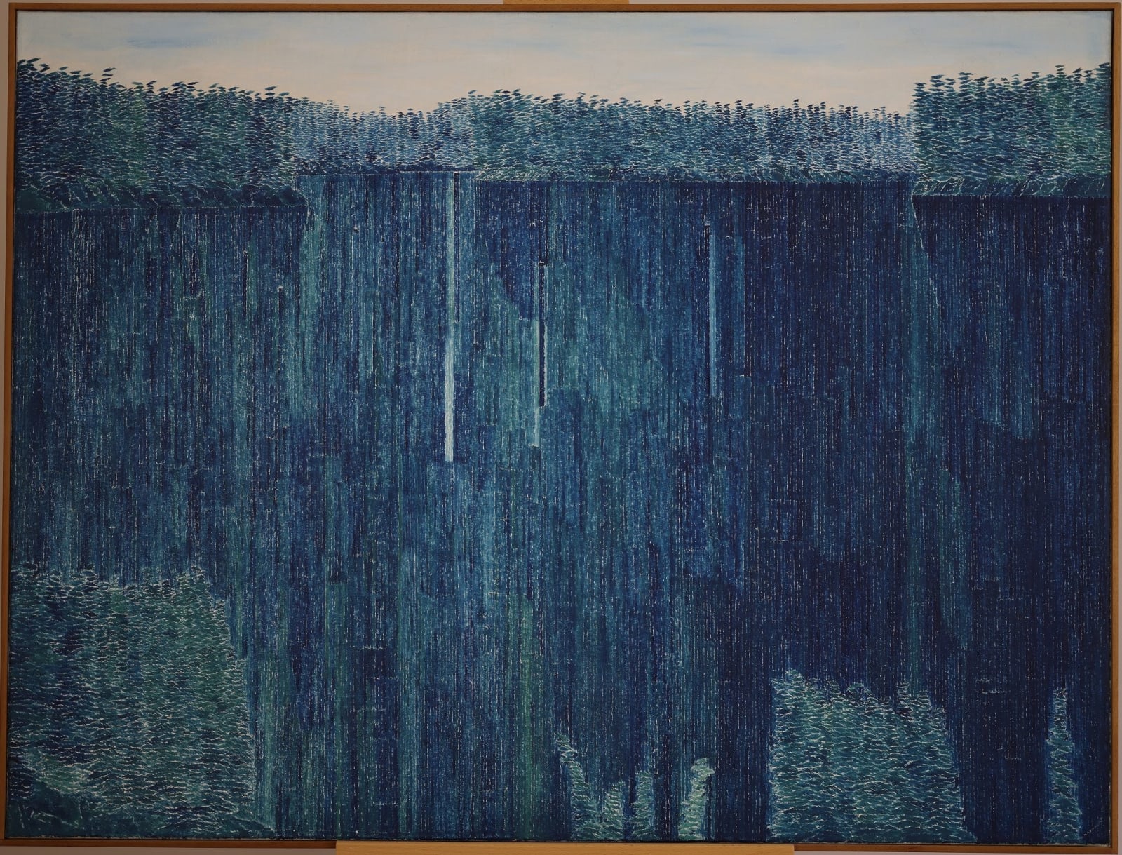 Kazuo Nakamura, Blue Reflections, 1965