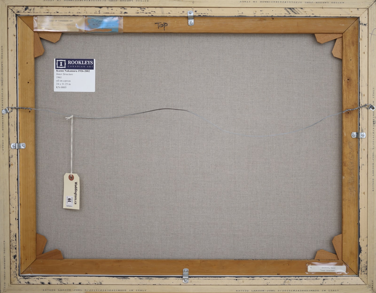 Kazuo Nakamura, Inner Structure, 1961