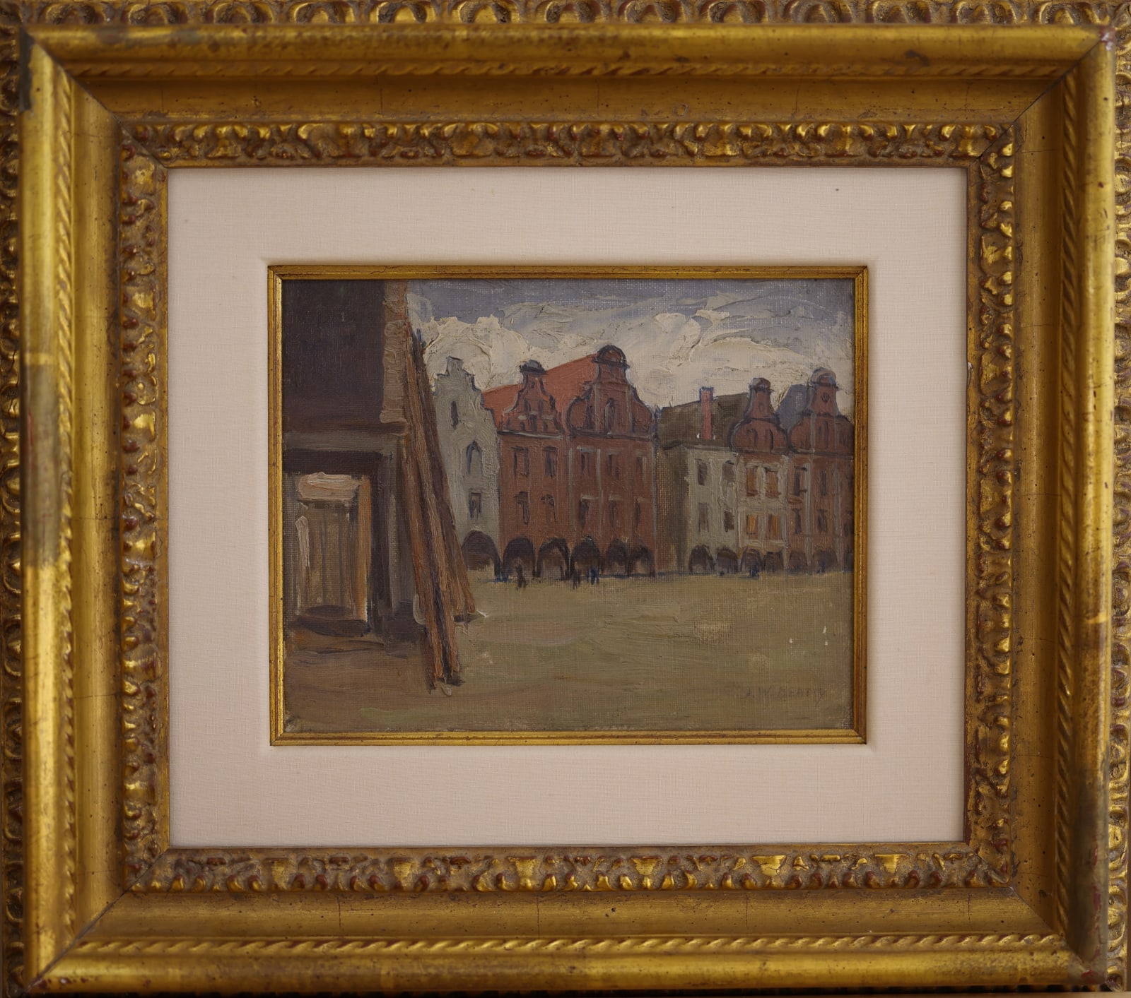 John William Beatty, A Street in Lauren, Holland, c 1908