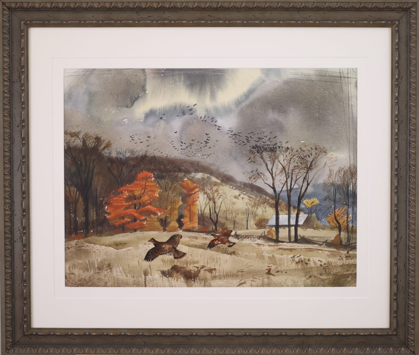 Charles Comfort, Autumn, Haliburton, 1949