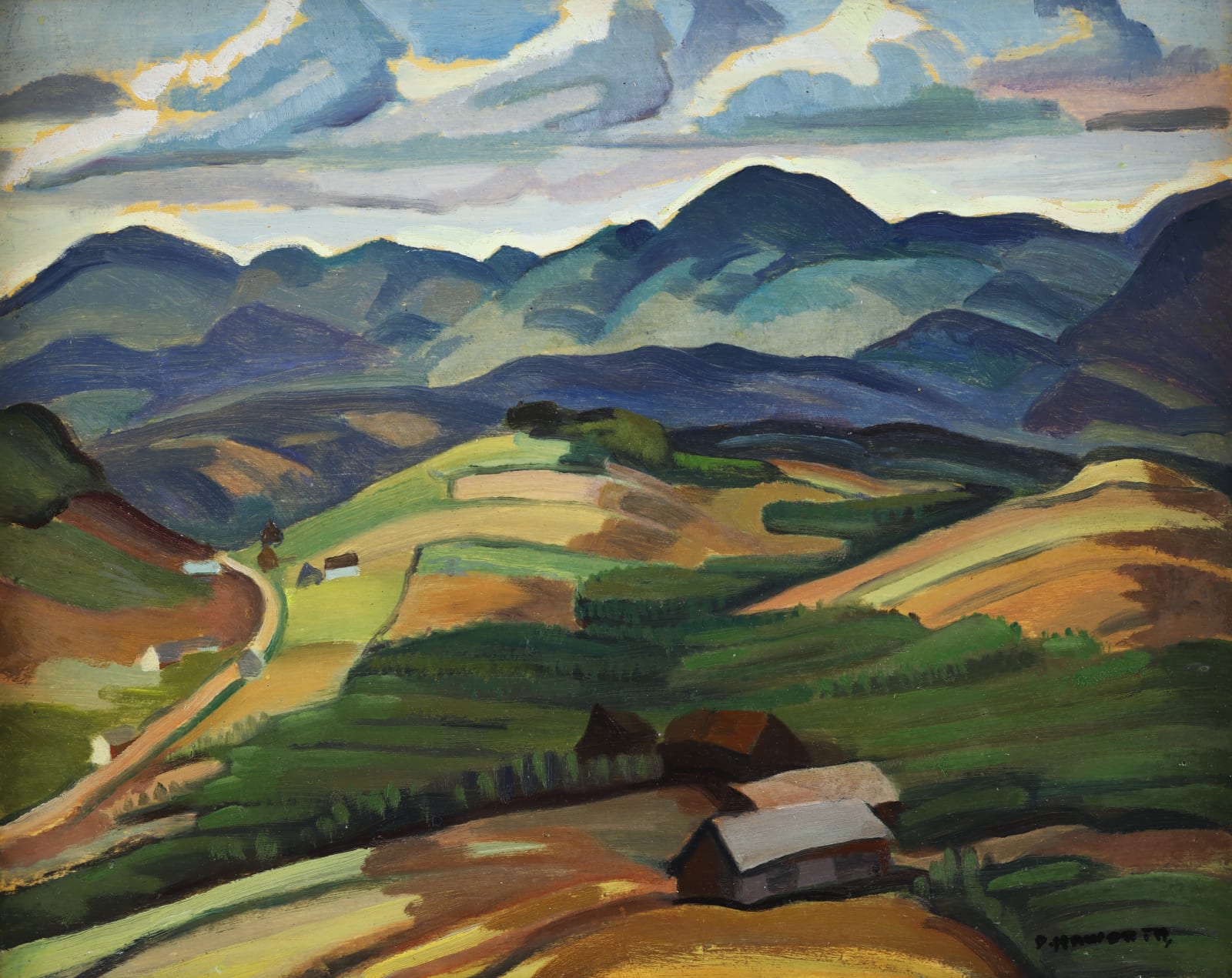 Peter Haworth, Laurentian Hills, c 1948