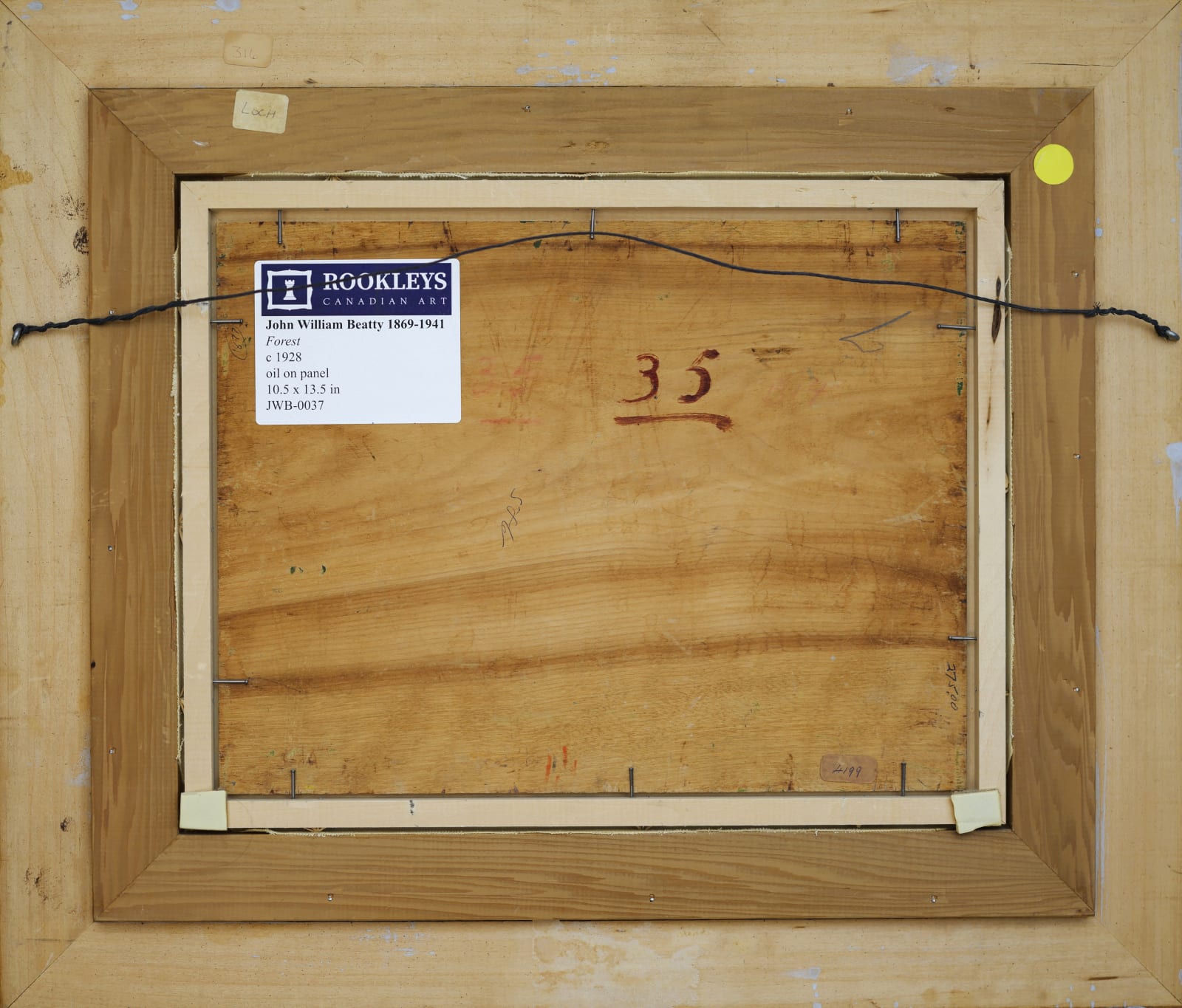 John William Beatty, Forest, c 1928