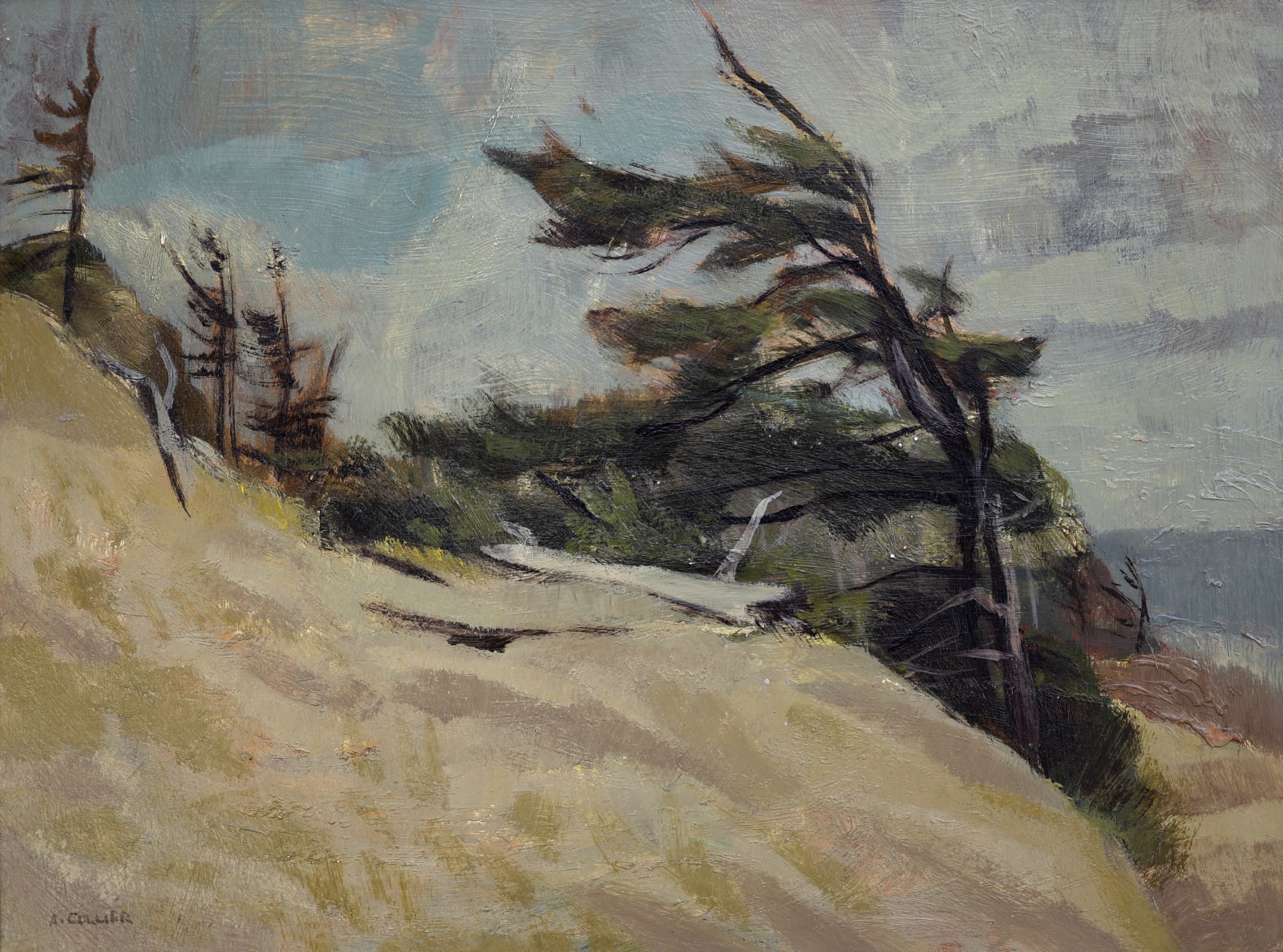 Alan Collier, Edge of the Sea, Long Beach, BC, 1961