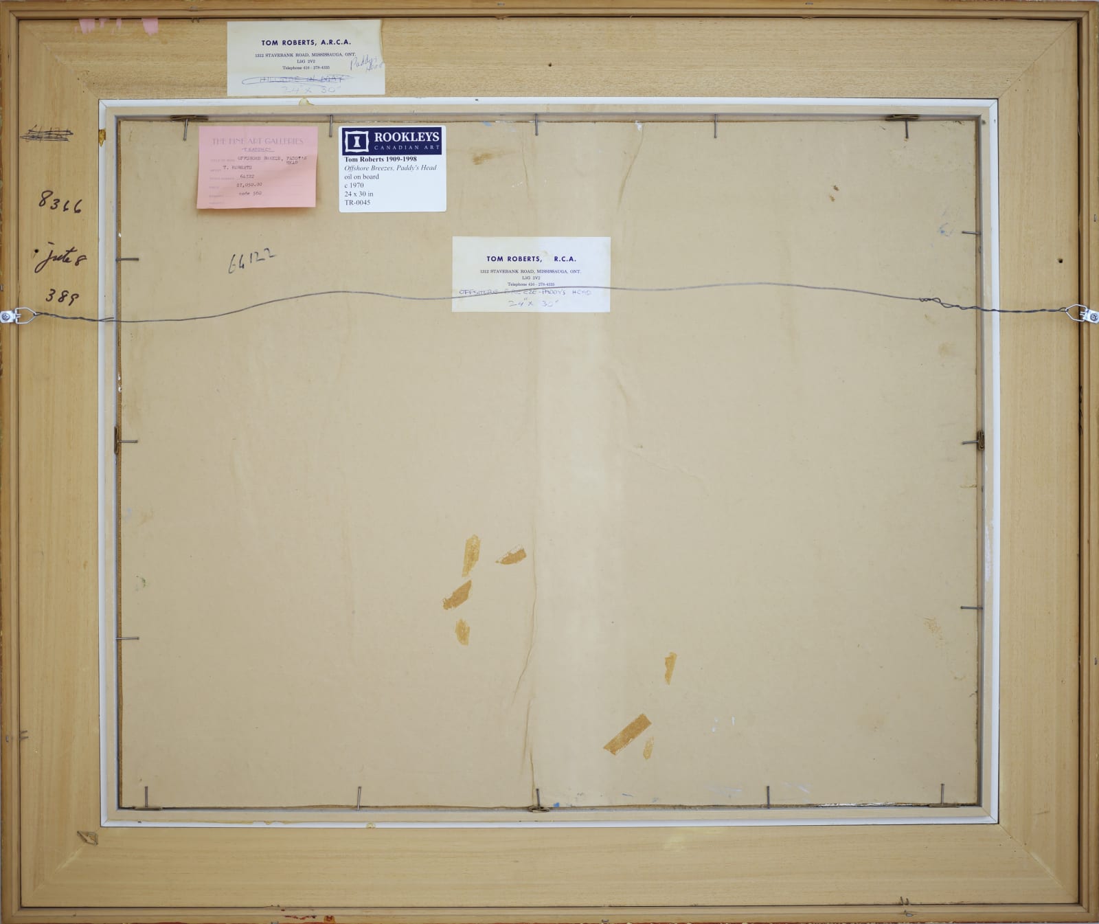 Tom Roberts, Offshore Breezes, Paddy's Head, c 1970