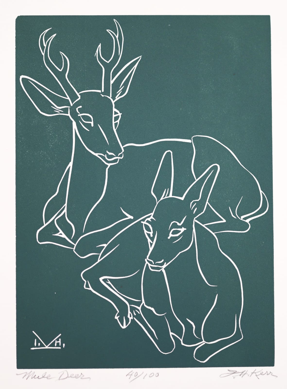 Illingworth Kerr, 10 Block Prints, c 1985