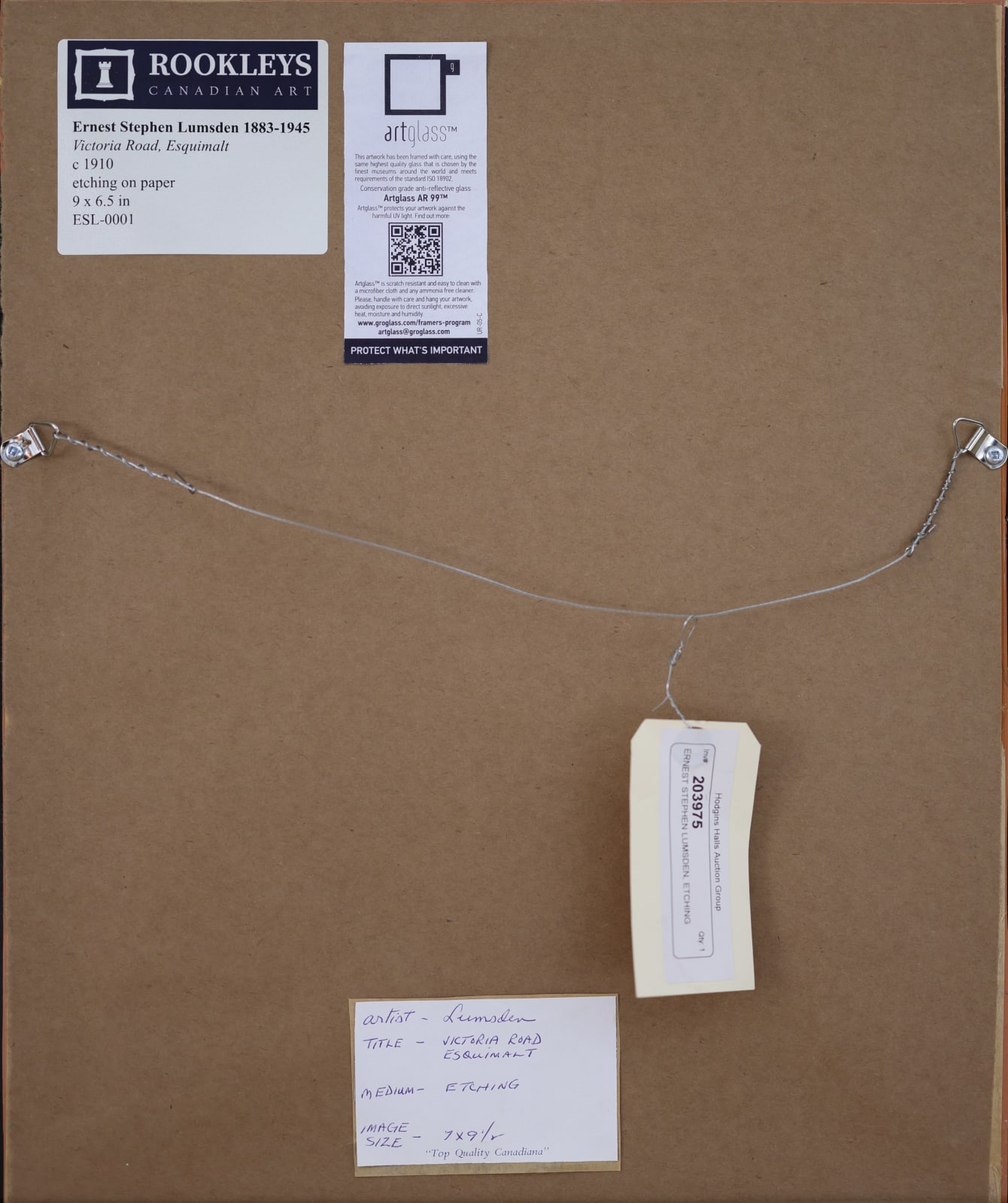 Ernest Stephen Lumsden, Victoria Road, Esquimalt, c 1910