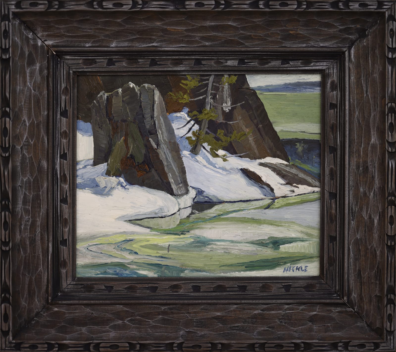 Lawrence Nickle, Bridgette Lake, Algoma, 1972