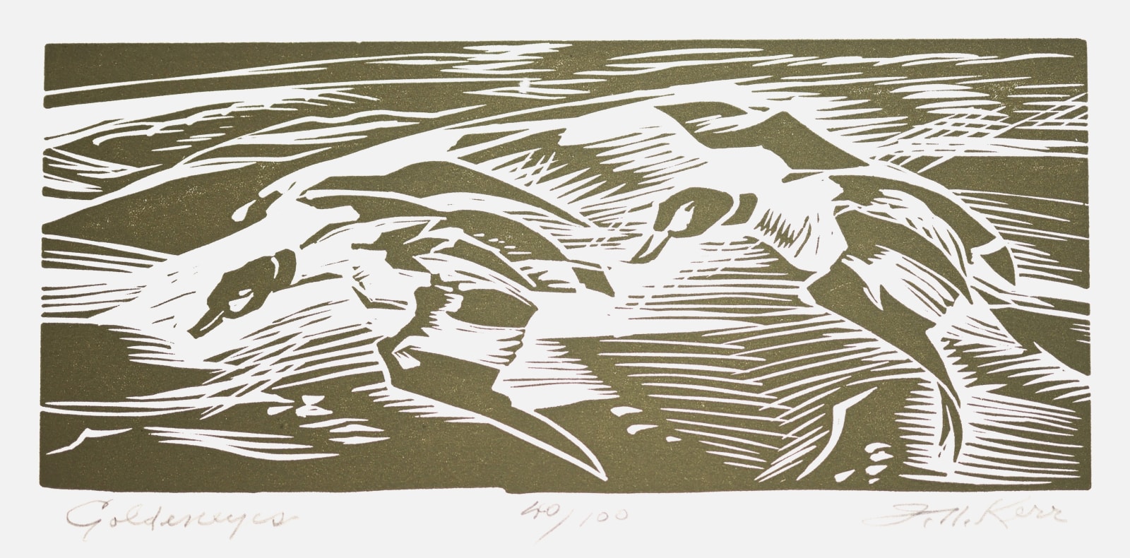 Illingworth Kerr, 10 Block Prints, c 1985