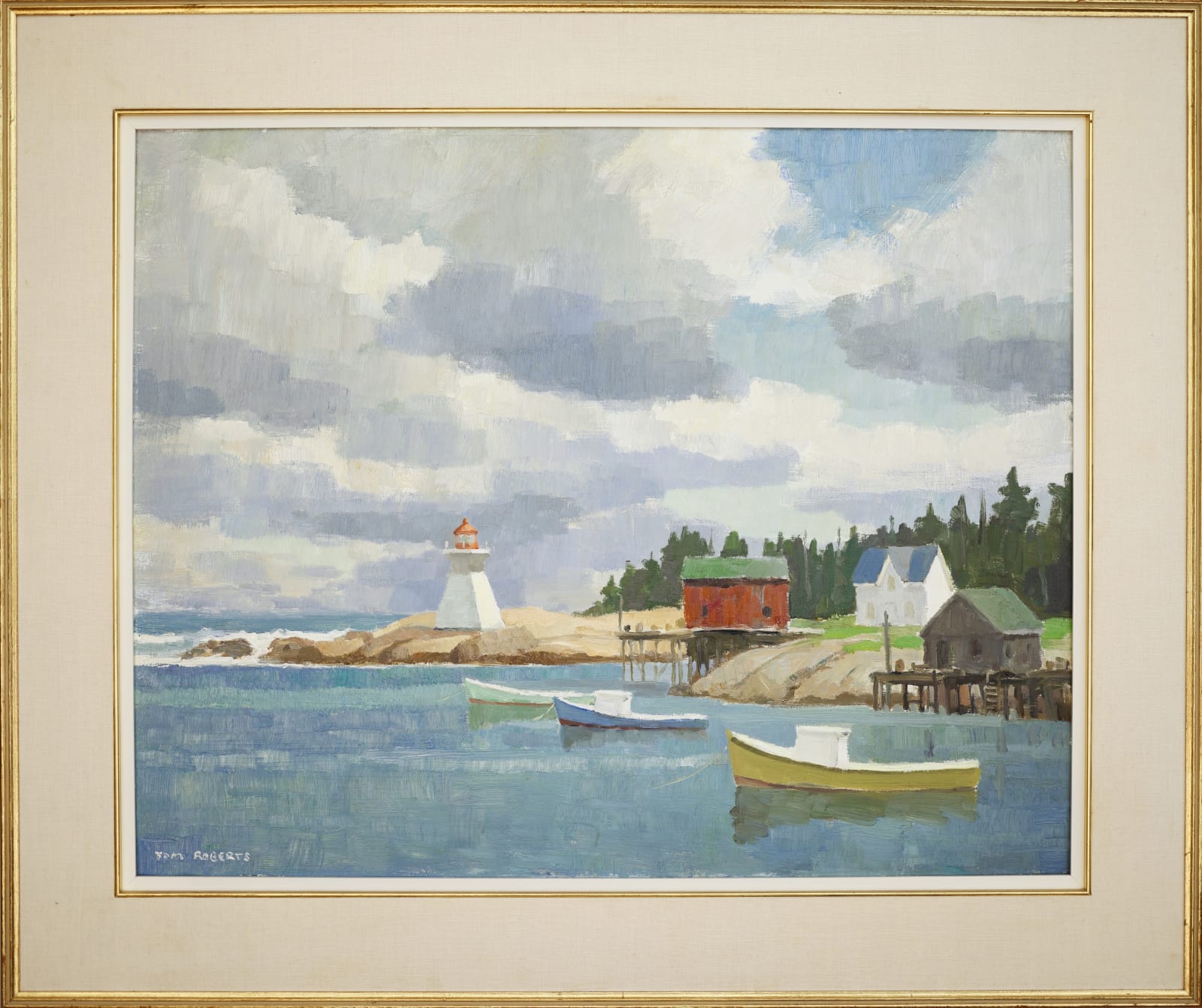 Tom Roberts, Offshore Breezes, Paddy's Head, c 1970