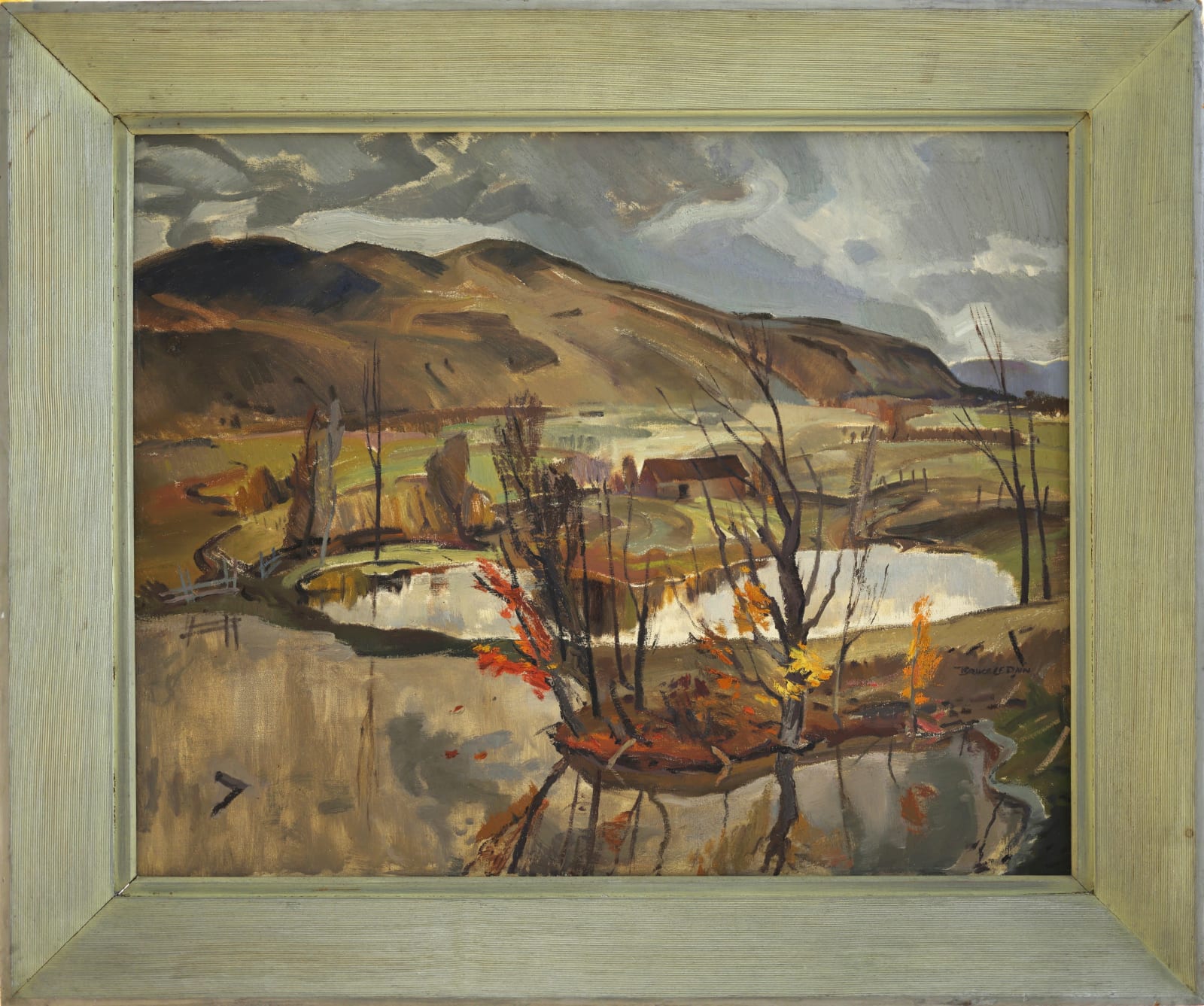 Bruce Le Dain, Pond In October, 1953