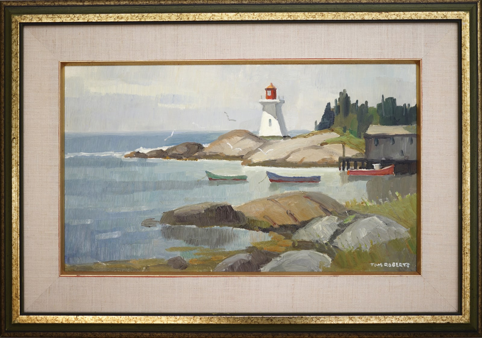 Tom Roberts, Lighthouse at Paddy's Head, c 1970