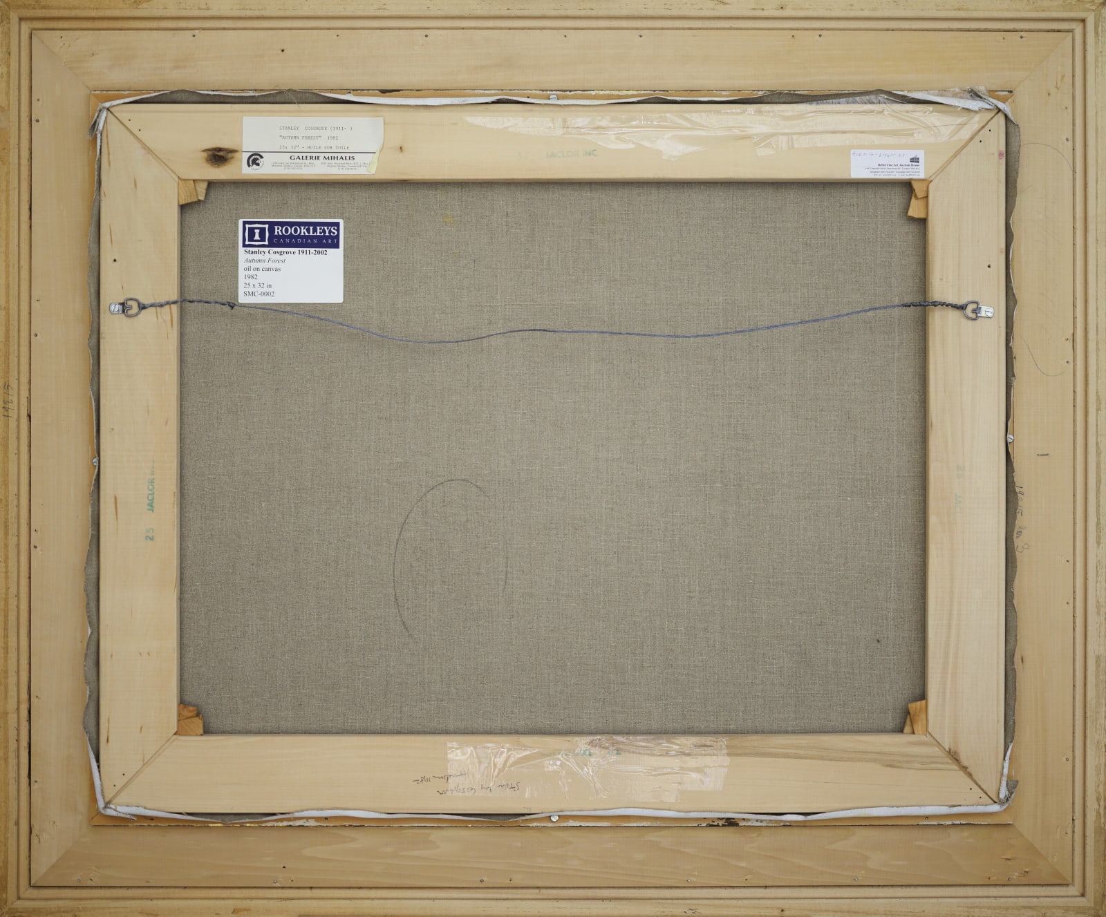 Stanley Cosgrove, Autumn Forest, 1982