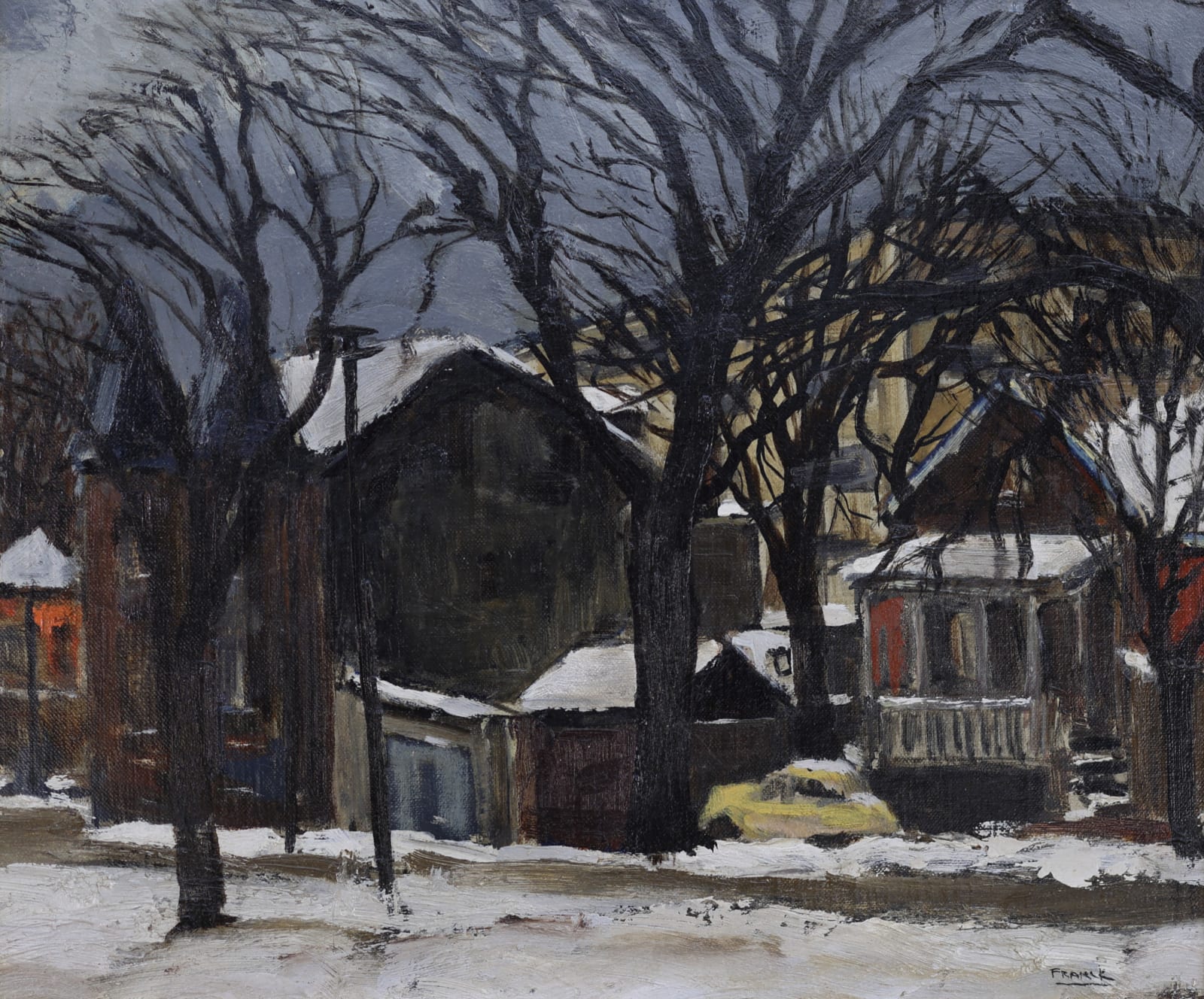 Albert Franck, Stanley Terrace, Toronto, c 1961