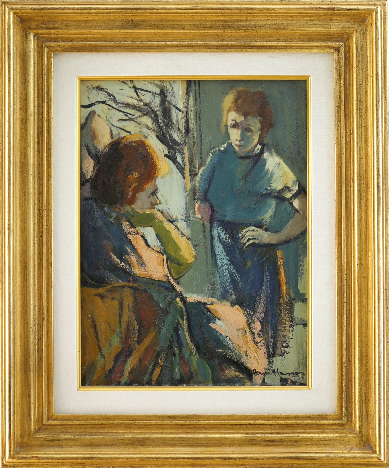 Henri Masson, Dialogue, c 1975