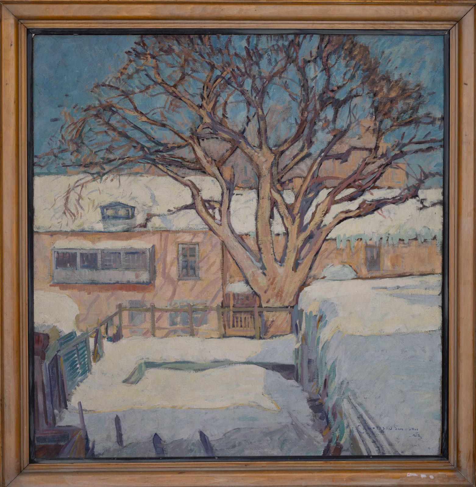 Charles Walter Simpson, Icicles and Shadows, 1923