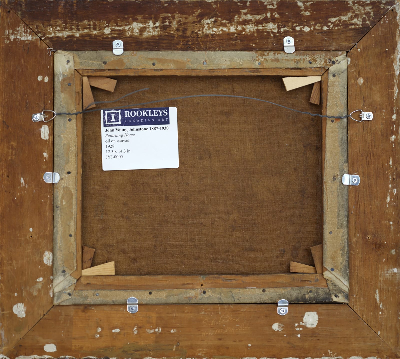 John Young Johnstone, Returning Home, 1928