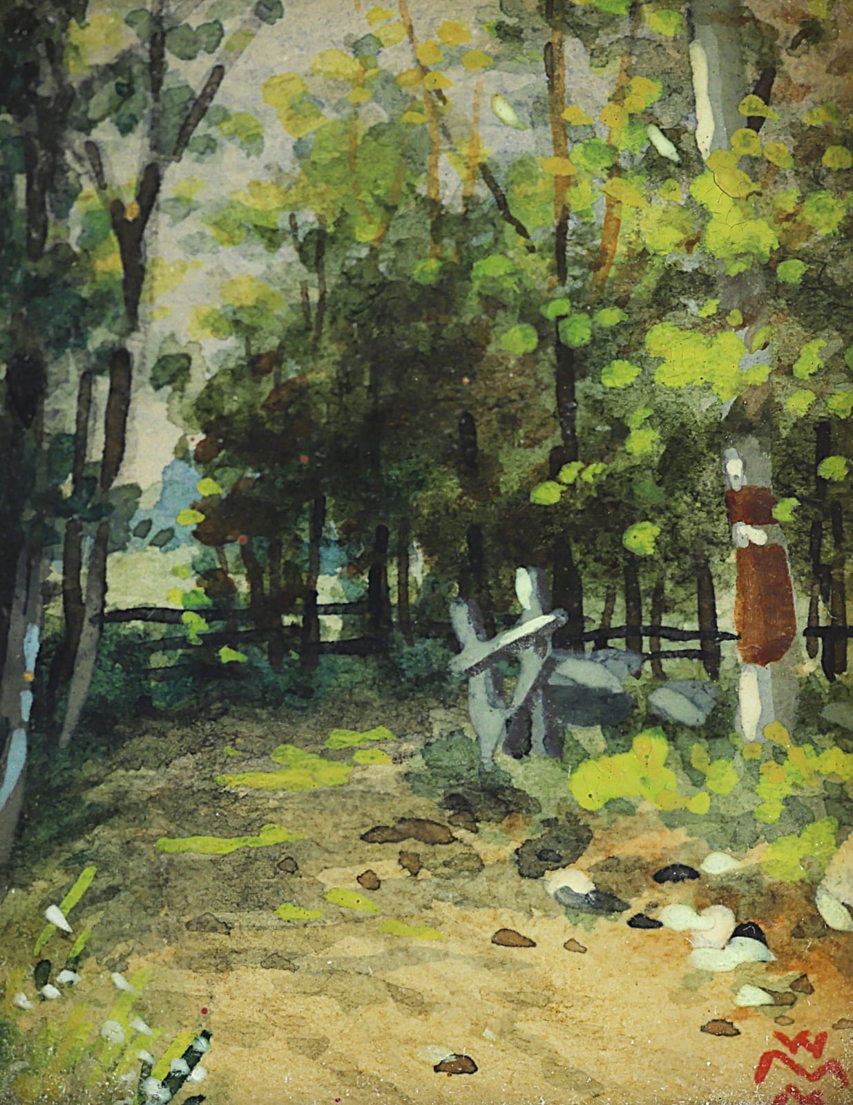 Willard Morse Mitchell, Lake L'Achigan, PQ