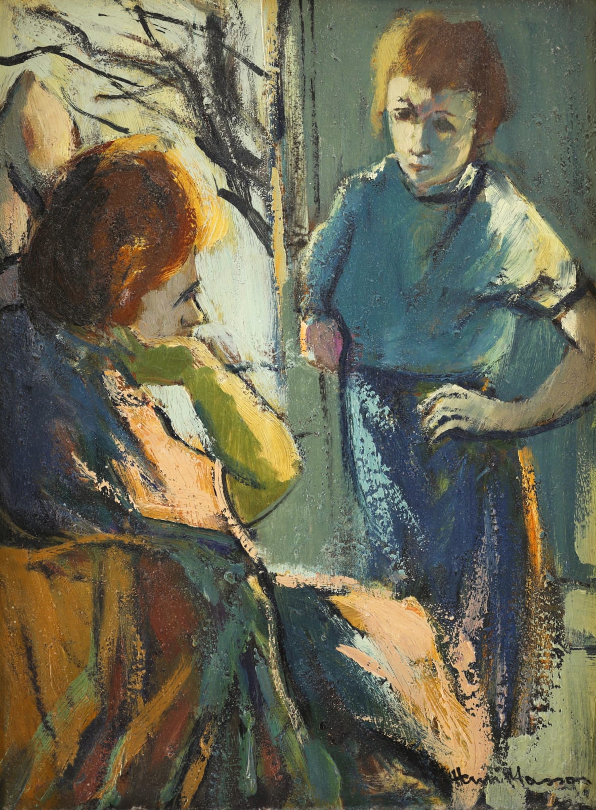 Henri Masson, Dialogue, c 1975