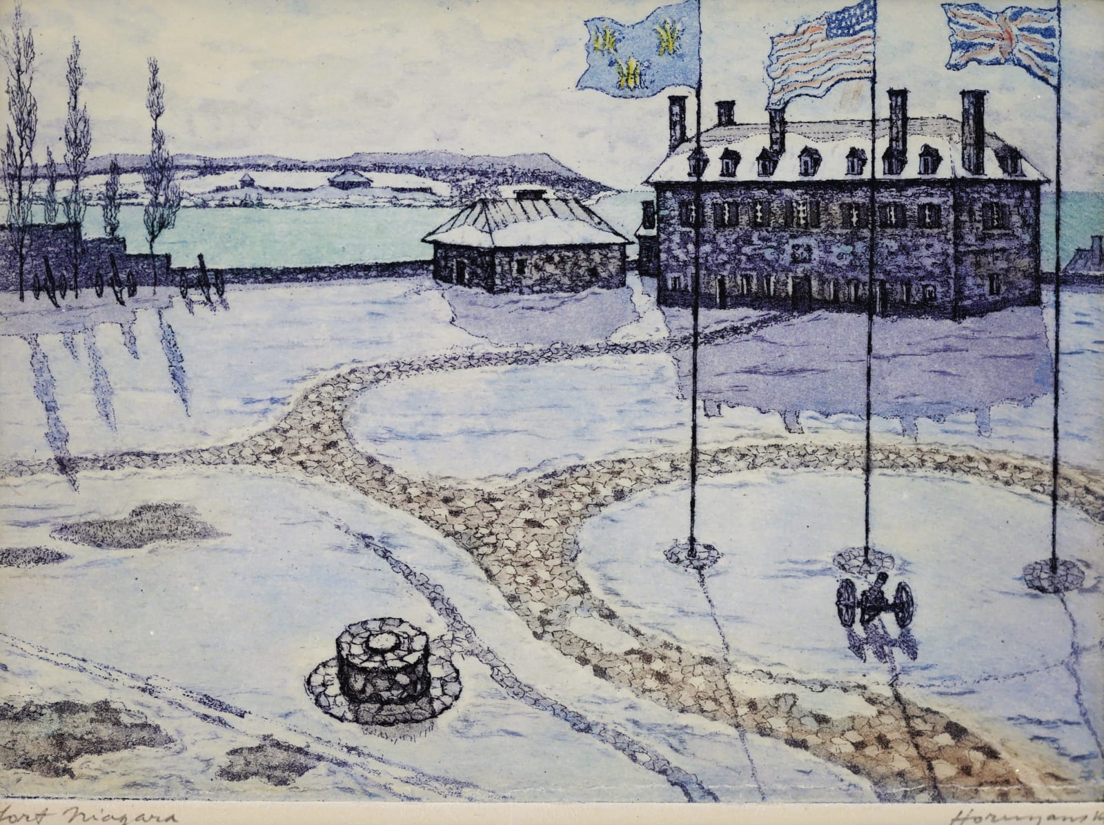 Nicholas Hornyansky, Fort Niagara, c 1940