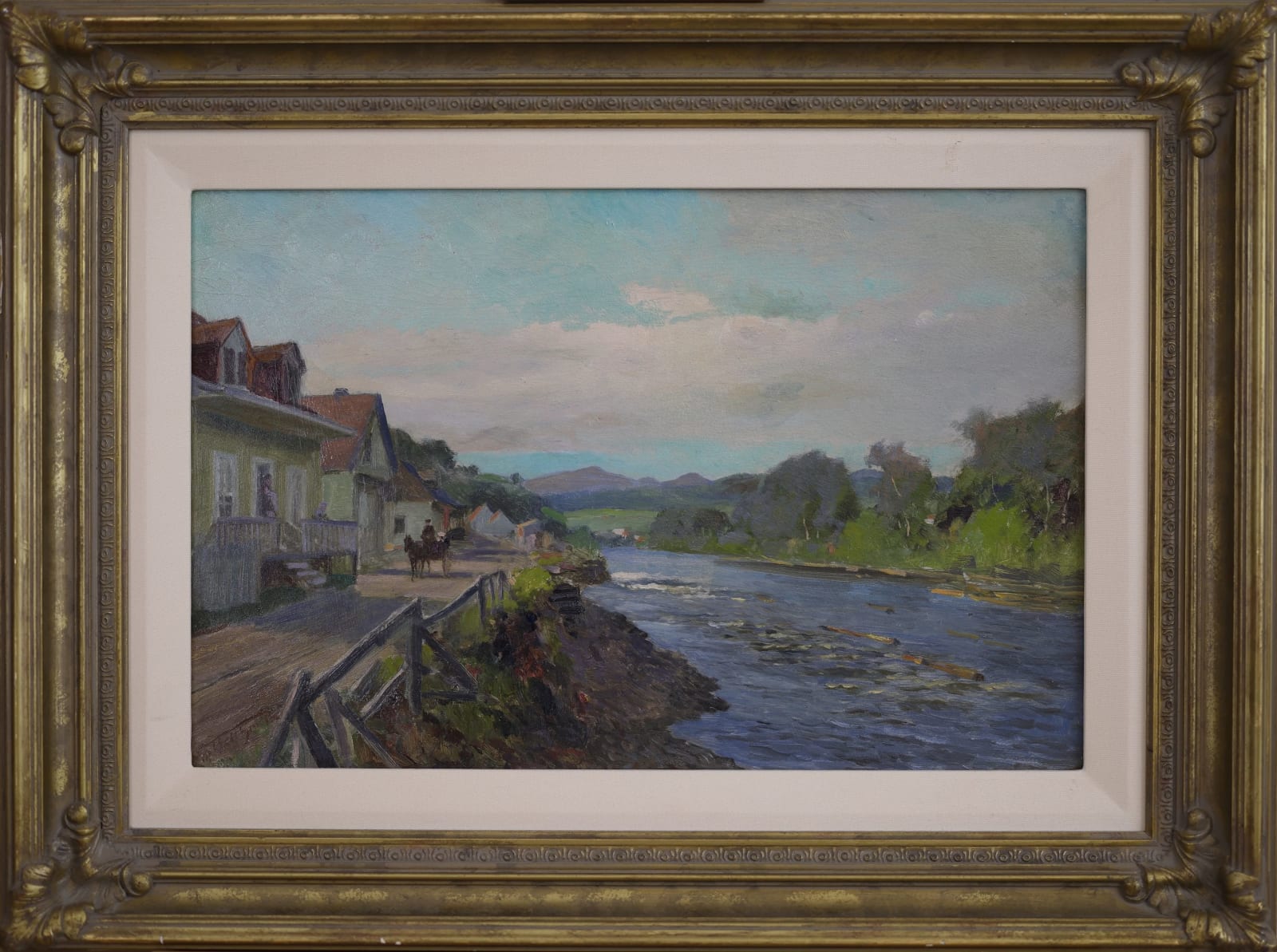 Frederic Marlett Bell-Smith, By the River, c 1910