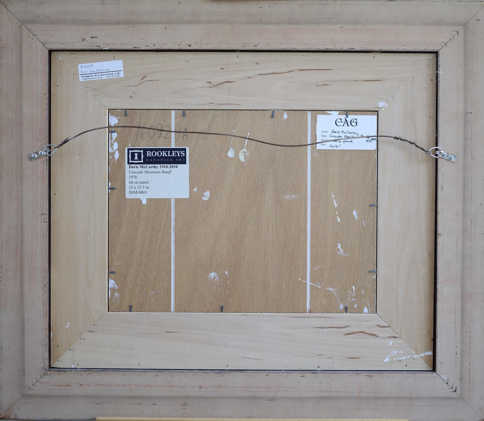 Doris McCarthy, Cascade Mountain Banff, 1976