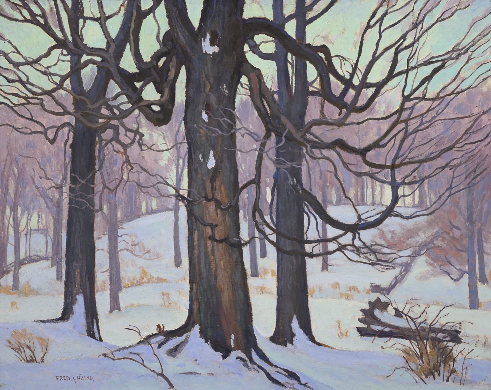 Frederick Stanley Haines, Woodland, 1955