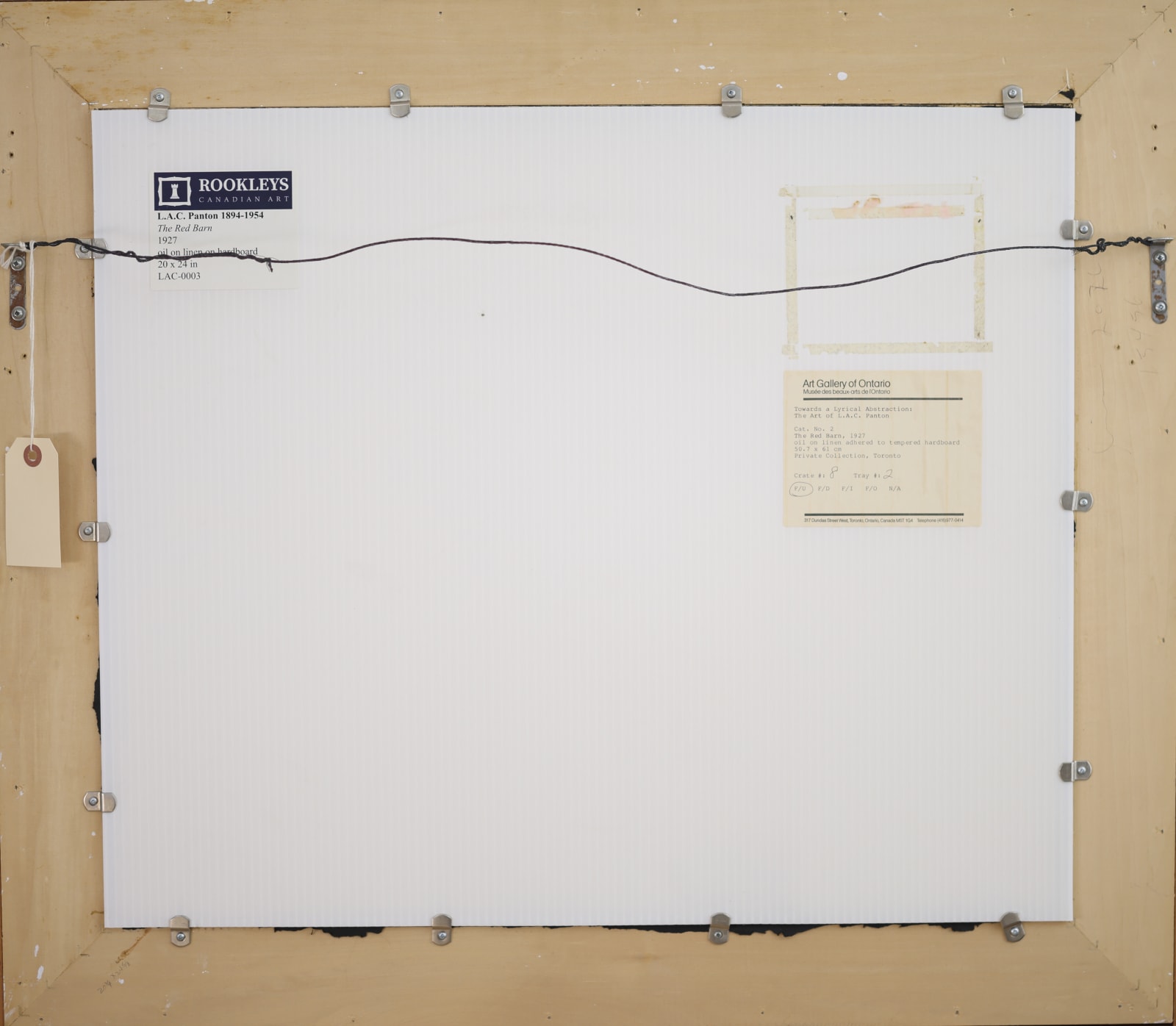 L.A.C. Panton, The Red Barn, 1927