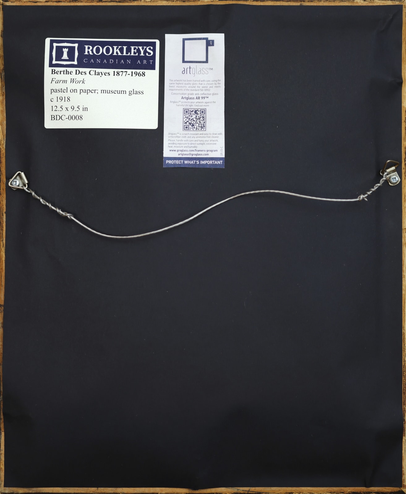 Berthe Des Clayes, Farm Work, c 1918