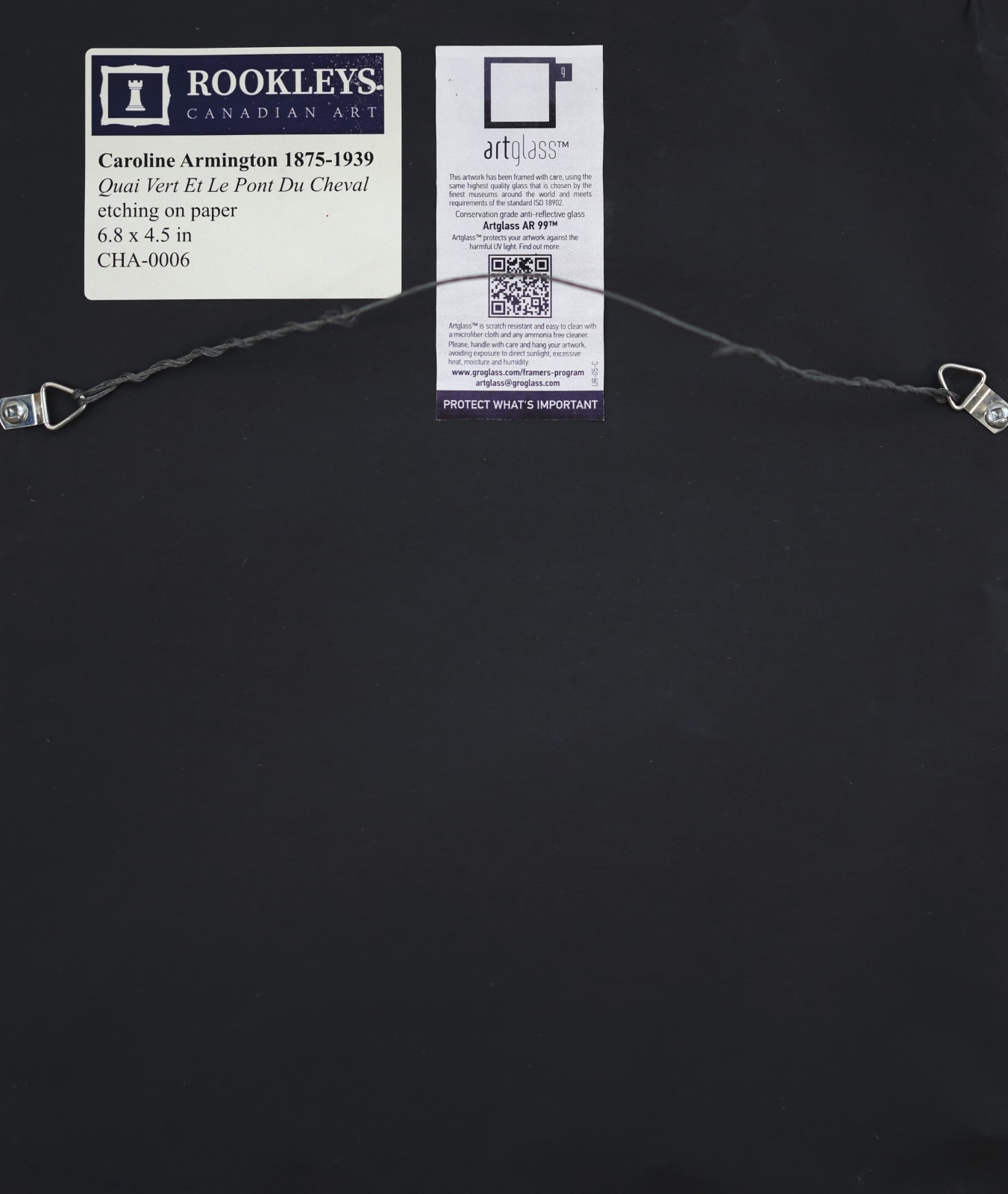 Caroline Armington, Quai Vert Et Le Pont Du Cheval