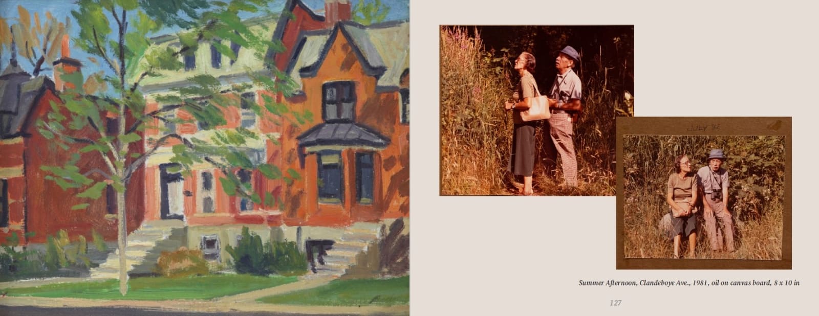 Jack Beder, Summer Afternoon, Clandeboye Ave., 1981