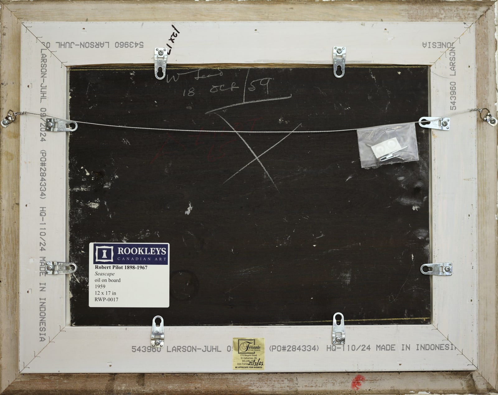 Robert Pilot, Seascape, 1959