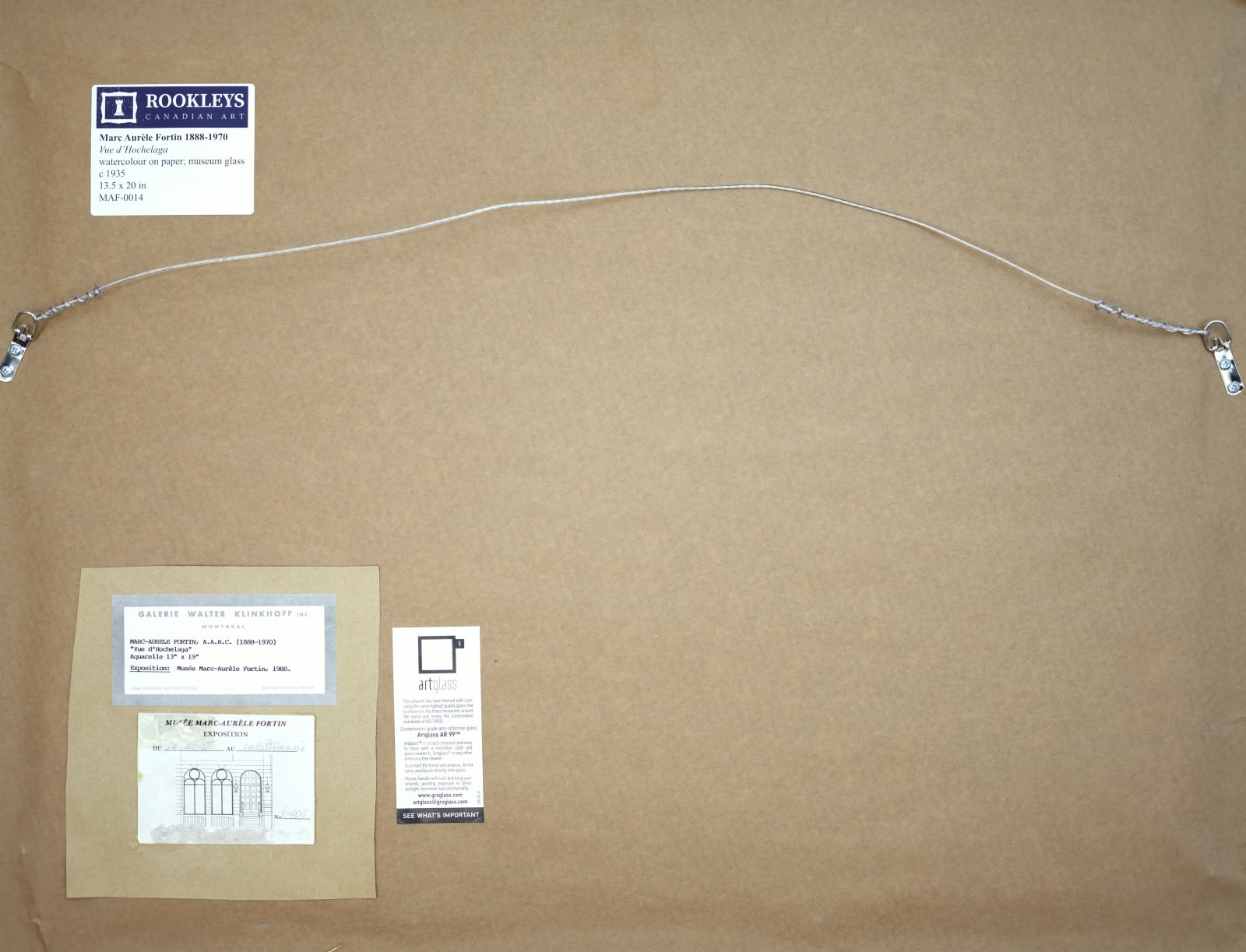 Marc Aurèle Fortin, Vue d’Hochelaga, c 1935