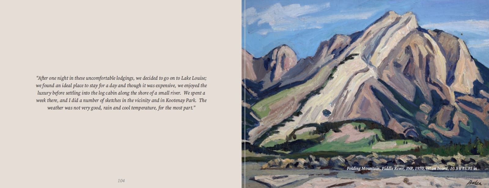 Jack Beder, Folding Mountain, Fiddle River, JNP, 1970