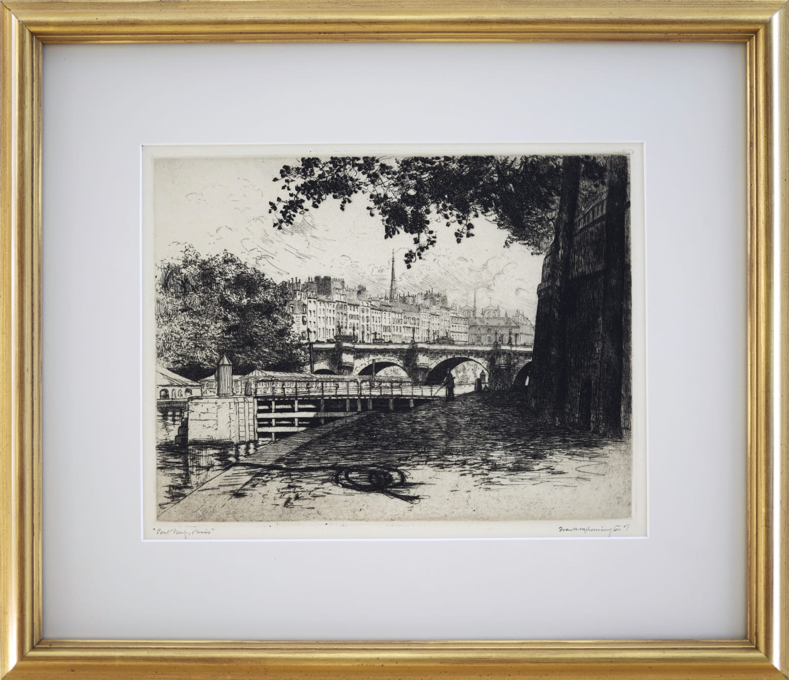Frank Armington, Pont-Neuf, Paris, 1907